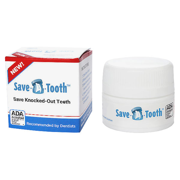 Save-A-Tooth System for Saving Knocked Out Teeth